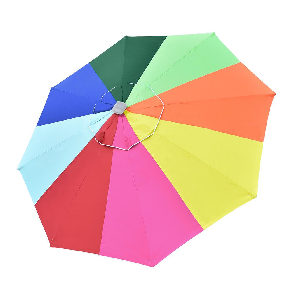 8ft 8 Rib Replacement Canopy for Patio Market Umbrella - Durable Outdoor Shade Cover for Garden, Poolside, and Backyard Relaxation