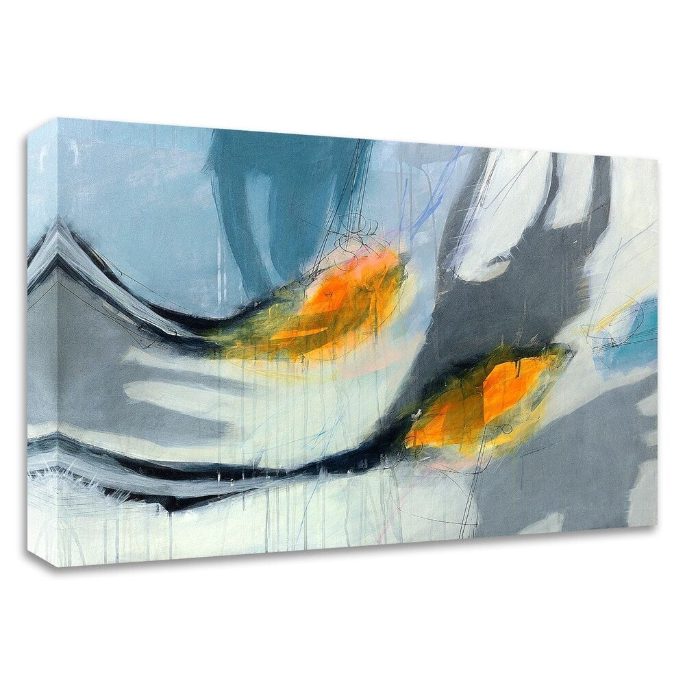 Avalanche by Sidsel Brix - Premium Canvas Wall Art Print - Ready to Hang - Modern Home & Office Decor - Perfect for Living Room, Bedroom or Gift