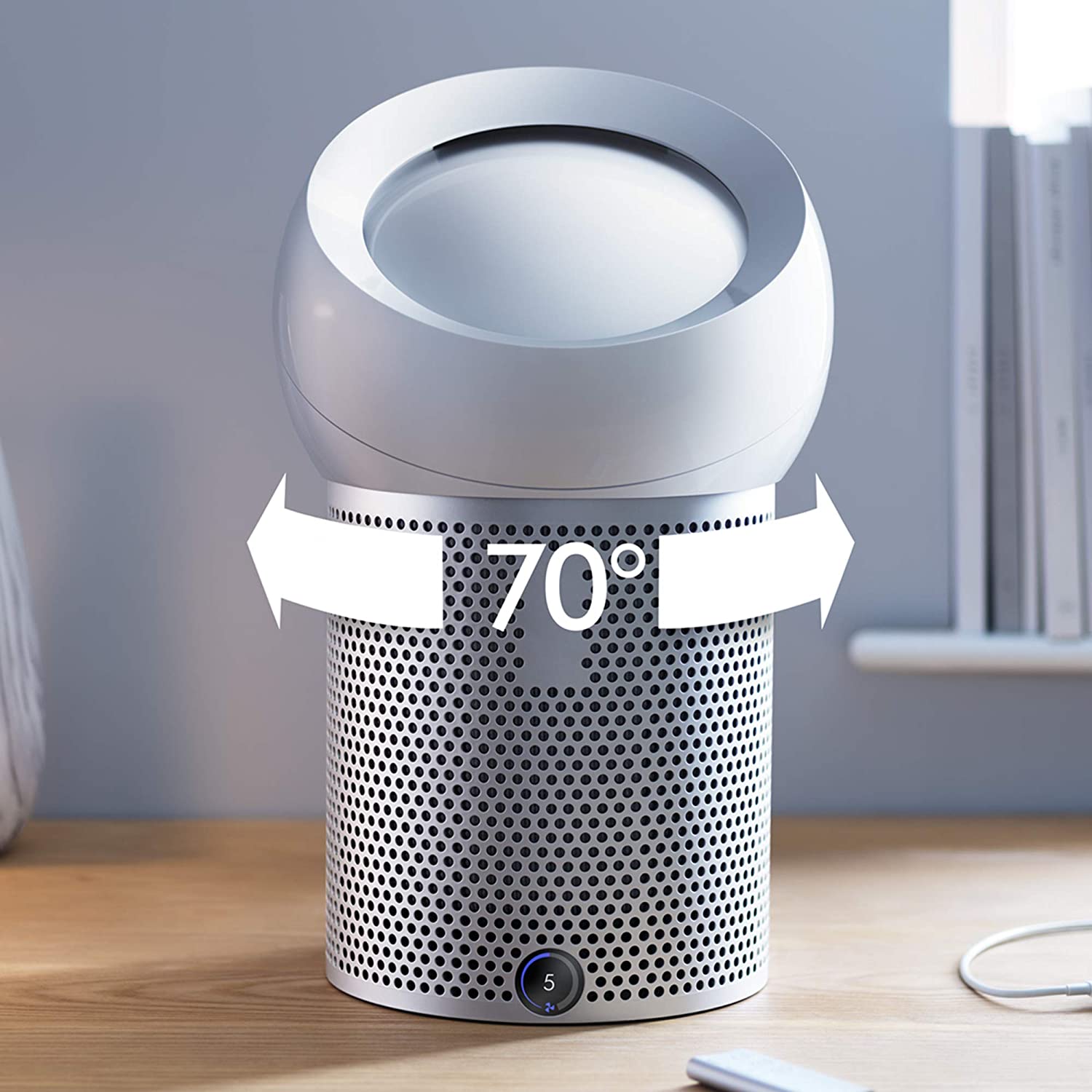 Refurbished Dyson Pure Cool Me BP01 Air Purifier Fan - Excellent Condition with 1 Year Warranty | Personal Cooling & Air Purification for Bedroom, Office, Nursery | Official Dyson Outlet