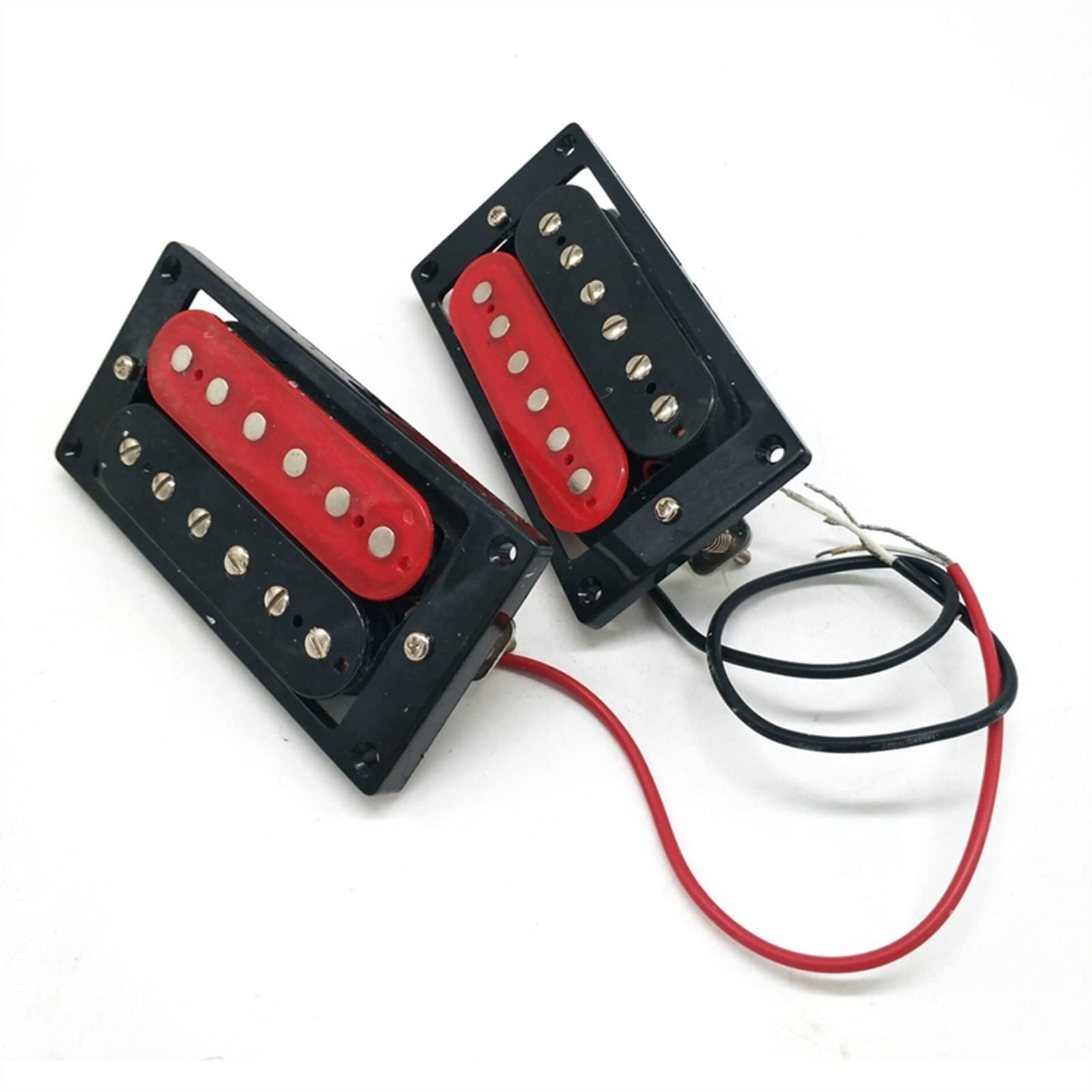 Premium Humbucker Guitar Pickup Set - Double Coil Neck & Bridge Pickups for Electric Guitar Replacement - Perfect for Rock, Metal & Blues Performances