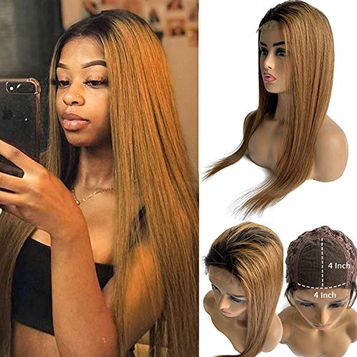 #4x4 closure wig 1b30