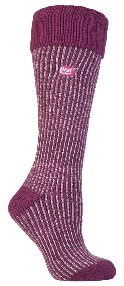 Heat Holders Women's Thermal Knee High Winter Boot Socks - Ultra Warm, 4 Colors - Perfect for Snow Boots, Hiking & Cold Weather Activities