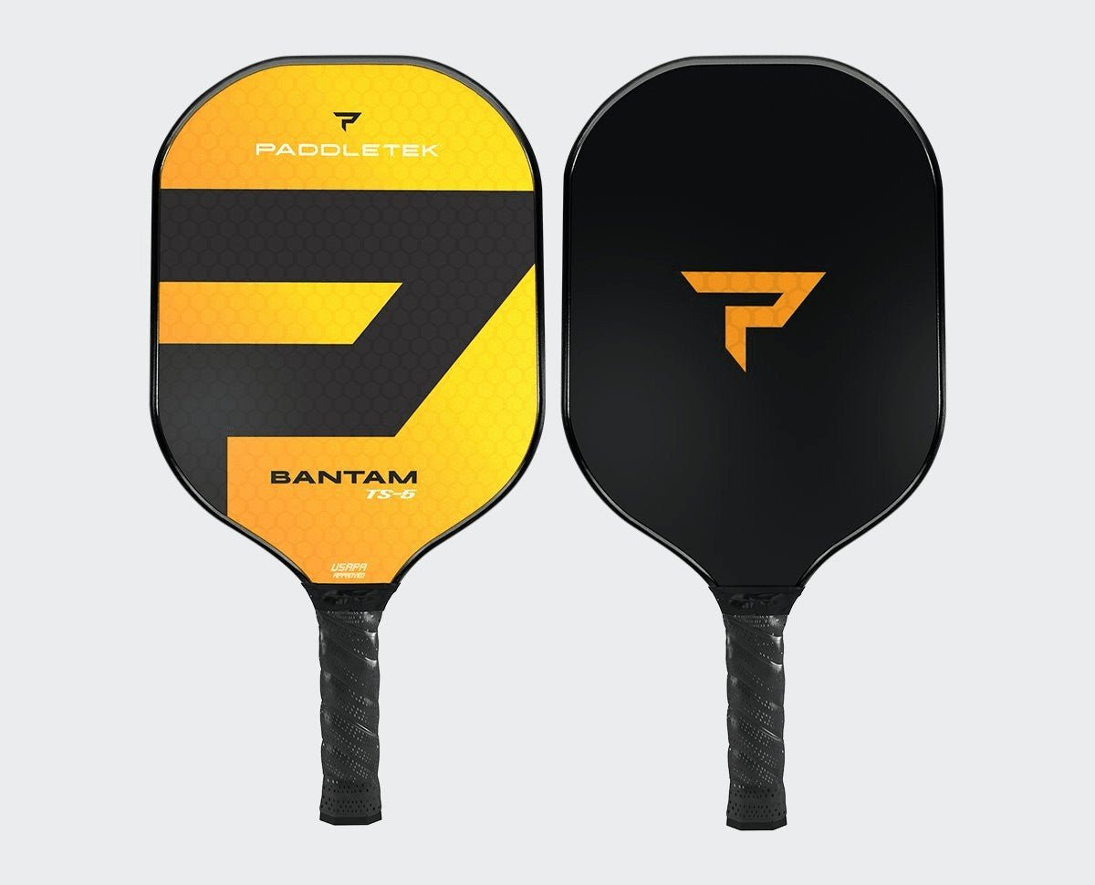 Paddletek Bantam TS-5 Pickleball Paddle | Lightweight Carbon Fiber | USA Made | Perfect for Beginners & Intermediate Players | Indoor & Outdoor Court Use