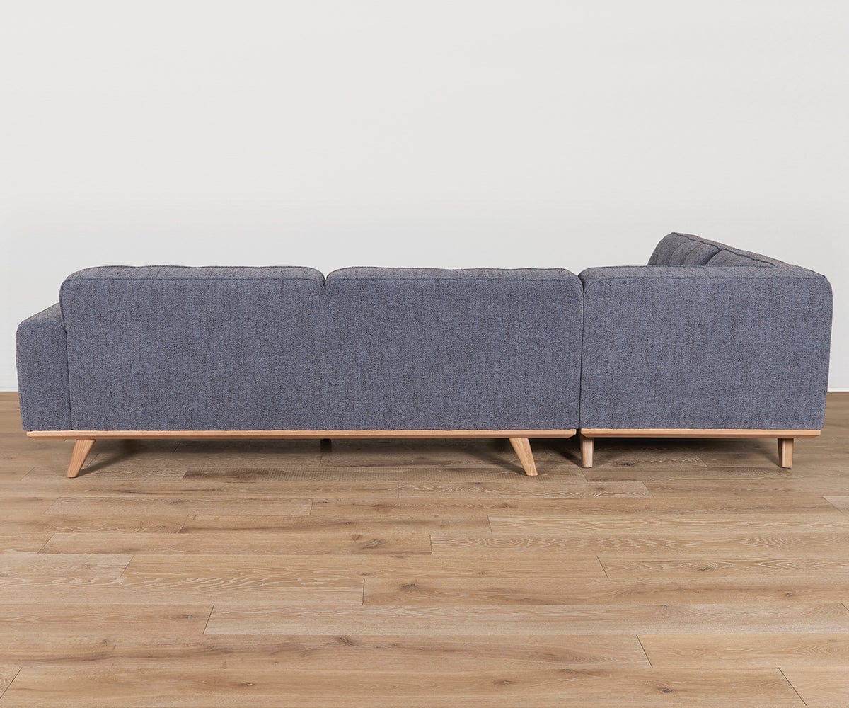 Modern Thora Chaise Sectional Sofa - Comfortable L-Shaped Couch with Reversible Chaise for Living Room, Lounge & Family Room - Perfect for Relaxing & Entertaining