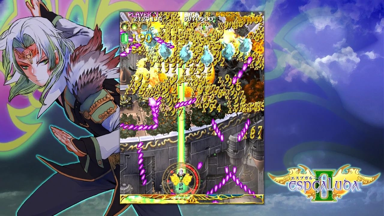 Espgaluda II - Nintendo Switch Game | Classic Shoot 'Em Up for Arcade Fans - Perfect for Home Gaming & Travel Entertainment