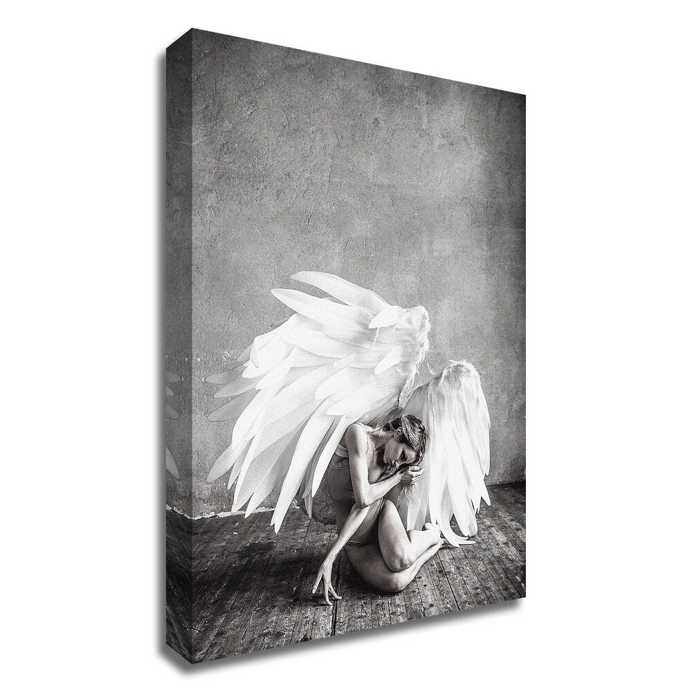 Angel by PhotoINC Studio - Premium Canvas Print Artwork Ready to Hang - Perfect for Home Decor, Office Wall Art & Gift Giving