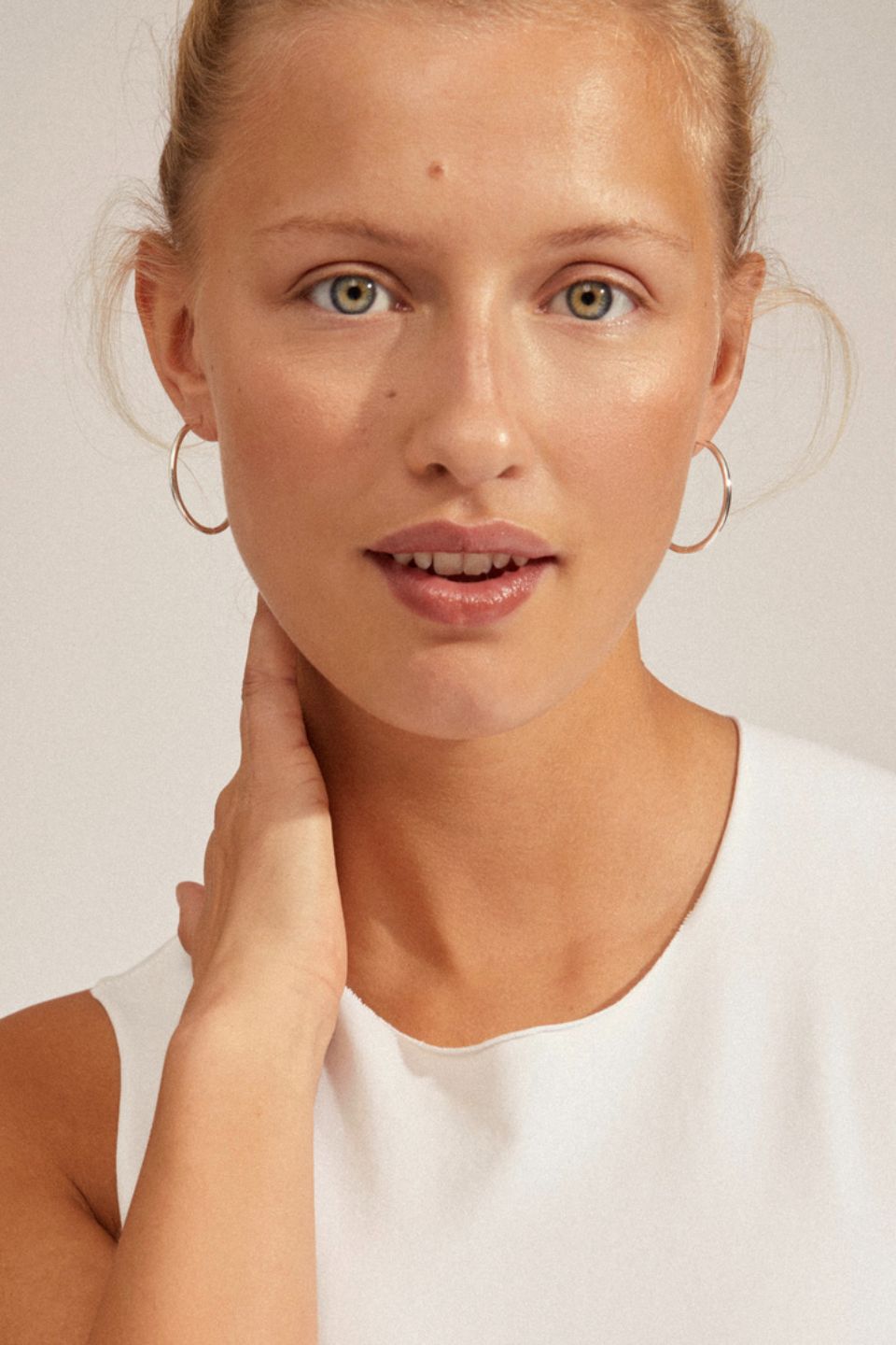 Eanna Maxi Hoops Recycled Silver Plated Earrings for Women - Trendy Boho Chunky Statement Jewelry - Perfect for Parties, Weddings & Everyday Wear