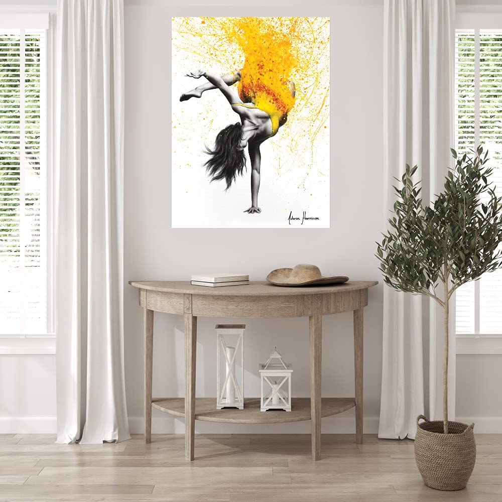 Cerulean Blue Abstract Canvas Wall Art by Marta Wiley - Handmade Fine Art Painting for Living Room, Bedroom, Office Decor - Modern Home & Office Wall Decor - Ready to Hang 42x56 Inches - Perfect for Contemporary Spaces, Accent Walls & Gift Giving