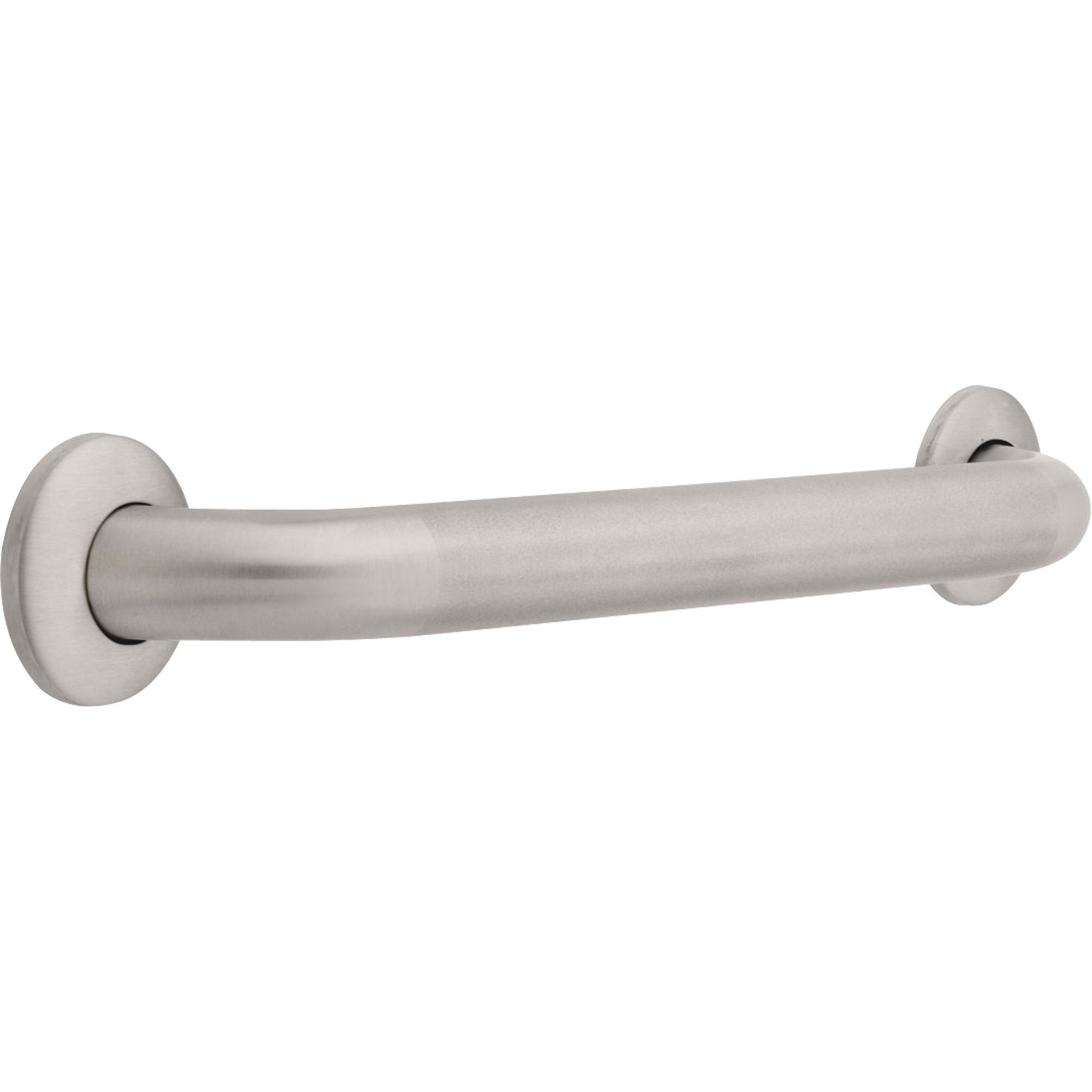 Delta ADA Compliant 1.5 x 18 Inch Stainless Steel Concealed Mounting Grab Bar - Model 572943 - Perfect for Bathroom Safety & Accessibility