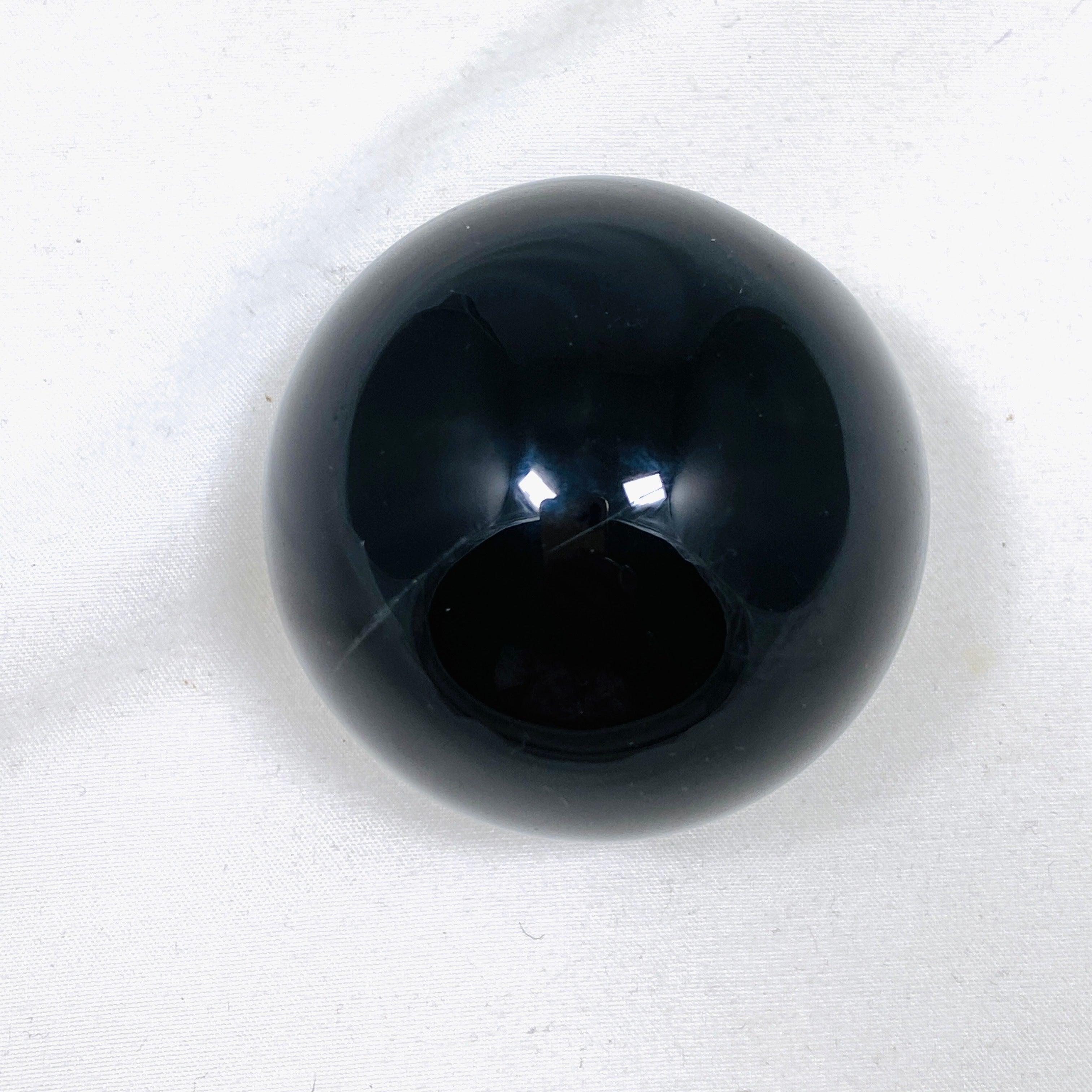 Rainbow Obsidian Sphere ROS 03 - Natural Healing Crystal Ball for Meditation, Decoration & Energy Work - Perfect for Home, Office & Spiritual Practices