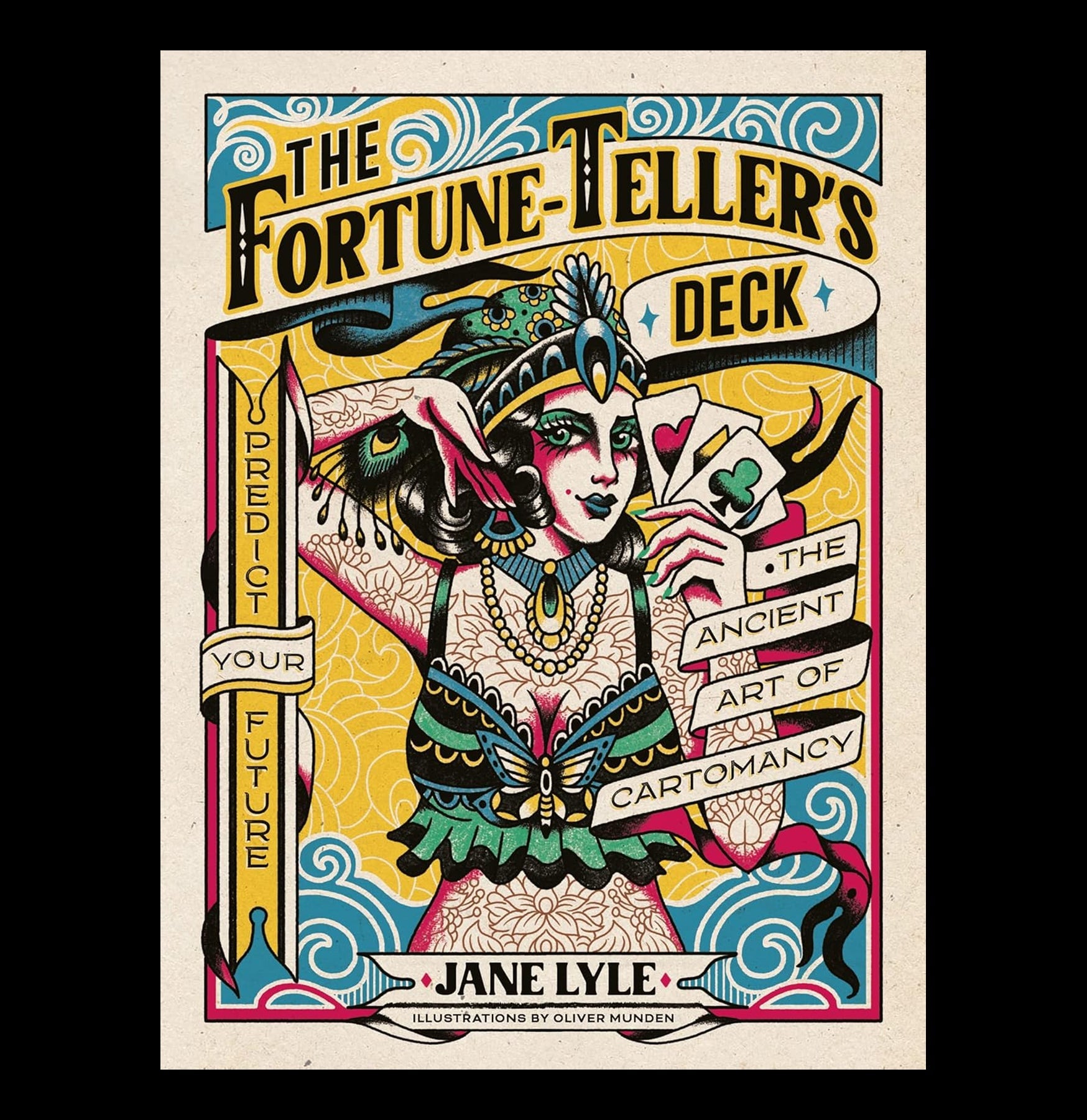 Fortune Teller's Deck - Premium Tarot Cards for Divination & Psychic Readings | Perfect for Beginners & Professionals | Use for Spiritual Guidance, Meditation & Party Entertainment