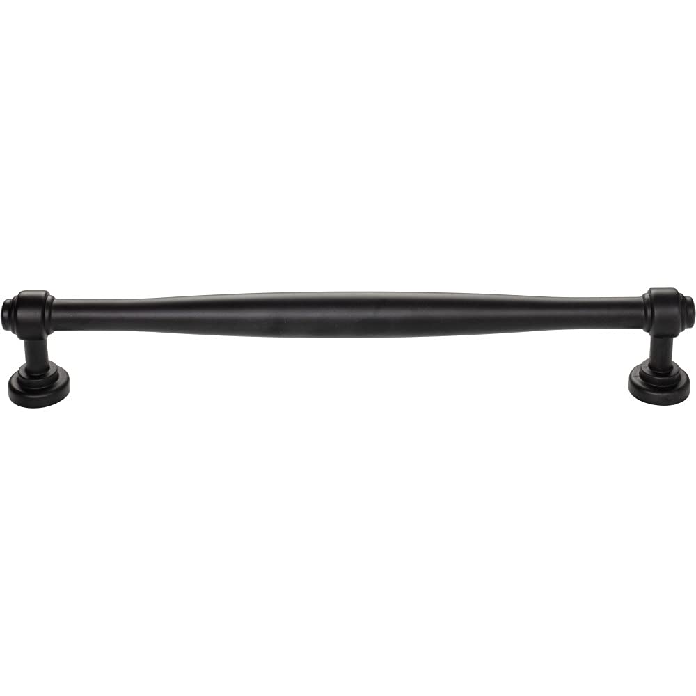 Top Knobs Ulster 12-Inch Appliance Pull in Flat Black - Perfect for Kitchen Cabinets, Drawers & Modern Home Appliances