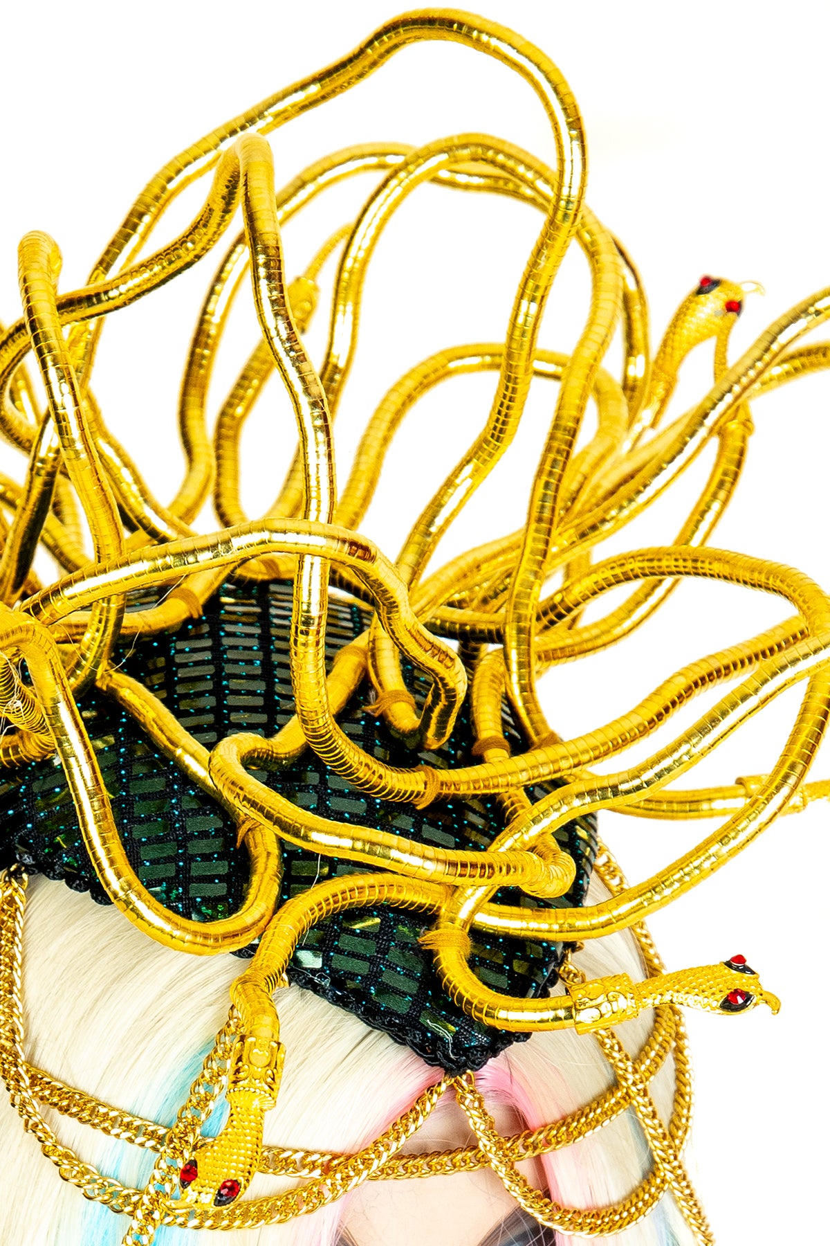 Medusa Headpiece - Greek Mythology Inspired Costume Accessory for Halloween, Cosplay & Themed Parties | Perfect for Women's Costumes, Theater Performances & Fantasy Events