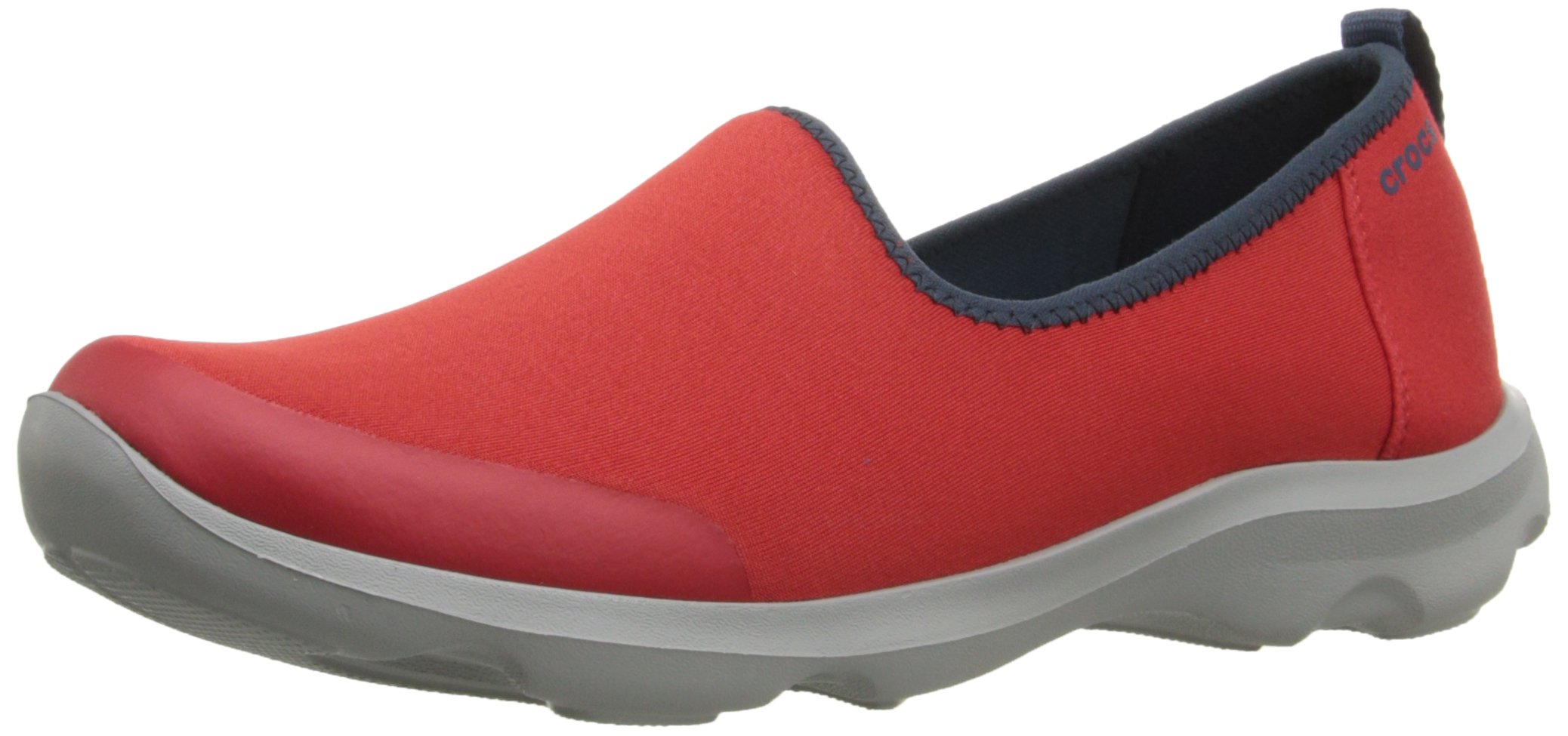 Crocs Women's Busy Day Stretch Skimmer Sneakers - Comfortable Slip-On Shoes for Casual Wear, Walking & Errands