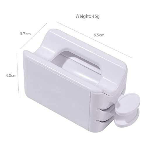 NAILWIND Portable Nail Dip Powder Recycling Tray System with Scoop - Reusable Nail Art Storage Container for Dipping Powder & Makeup Tools | Perfect for Salon, Home Manicure & Professional Nail Artists