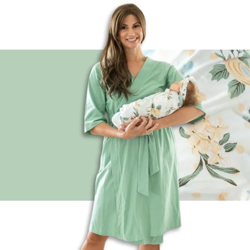 Sage Robe/Hadley Swaddle