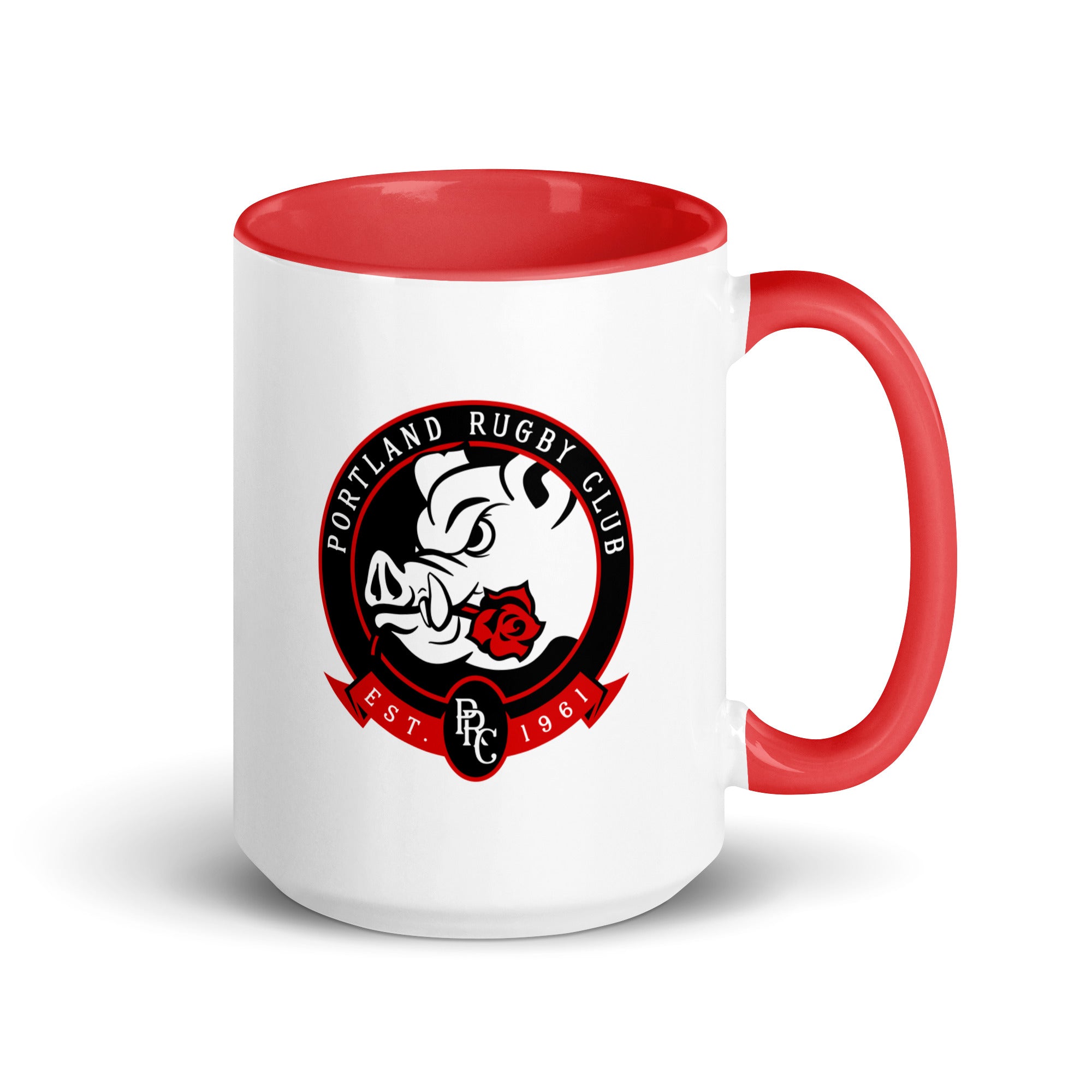 Portland Pigs Ceramic Coffee Mug - 12oz Handmade Pig Design Tea Cup with Comfortable Handle - Perfect for Home, Office & Gift Giving