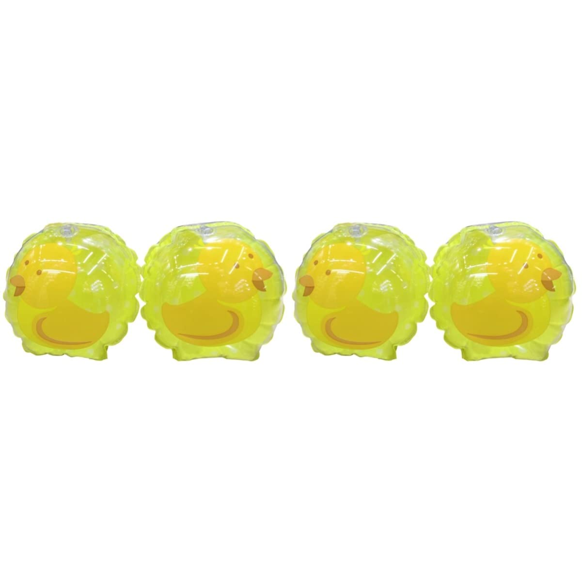 INOOMP 4 Pack Inflatable Swim Arm Floaties for Babies & Kids - Adjustable Safety Swim Wings for Pool, Beach & Water Play