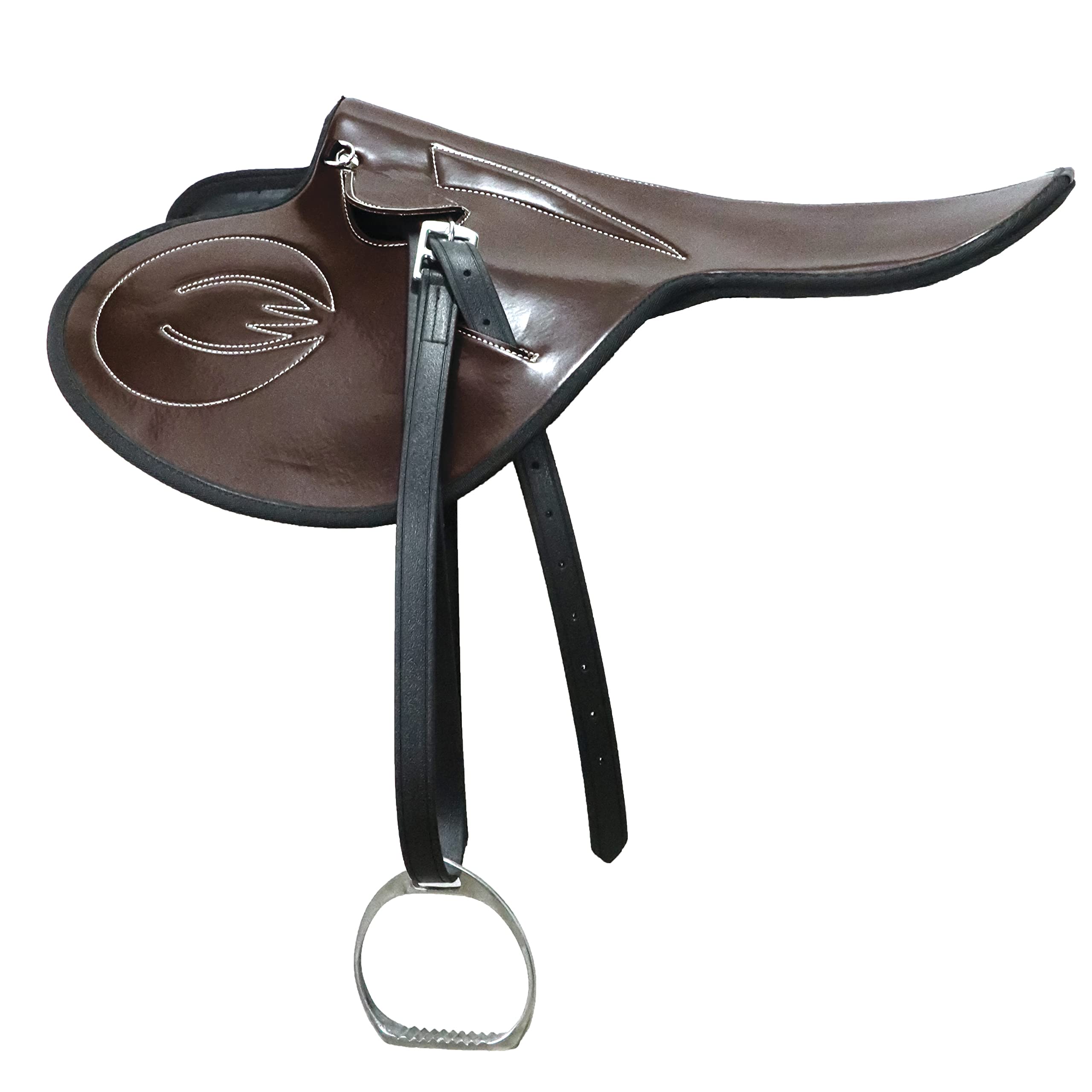 Premium Handmade Synthetic Exercise & Racing Horse Saddles - Comfort Fit, Sizes 14