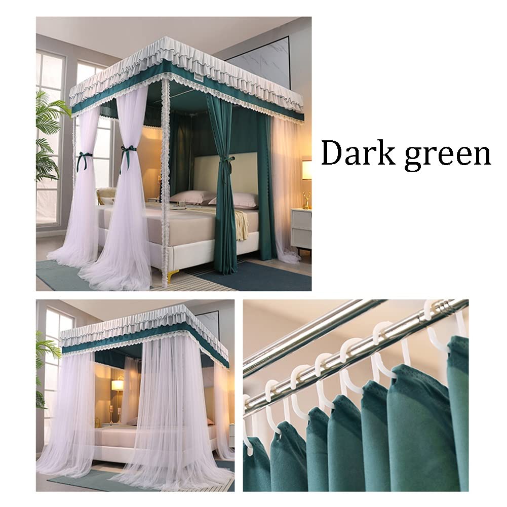 Luxury European-Style Bunk Bed Canopy for Girls - 4 Seasons Bed Curtains in 4 Sizes - Princess Room Decor for Large/Double Beds - Perfect for Bedroom Makeovers & Sleepovers
