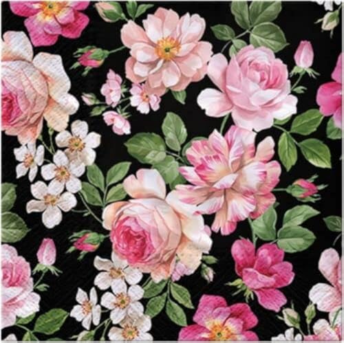 Roses Glory Black