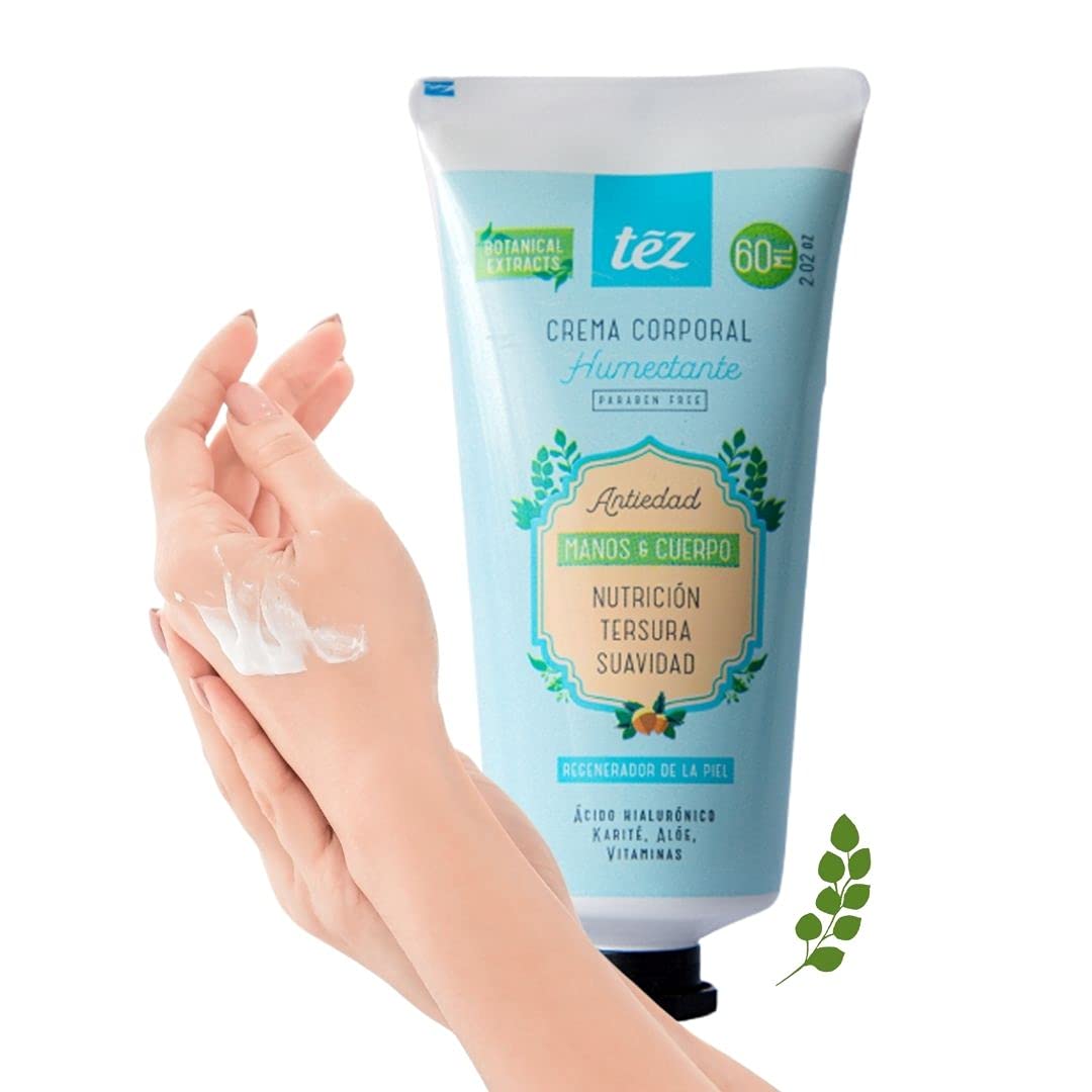 Tez Skin Care Moisturizing Body Cream Set - Scented Hand & Body Lotion, 3 Pack (6.7 Oz Each) for Dry Skin, Hydration & Daily Moisturizing - Perfect for Home, Office & Travel Use