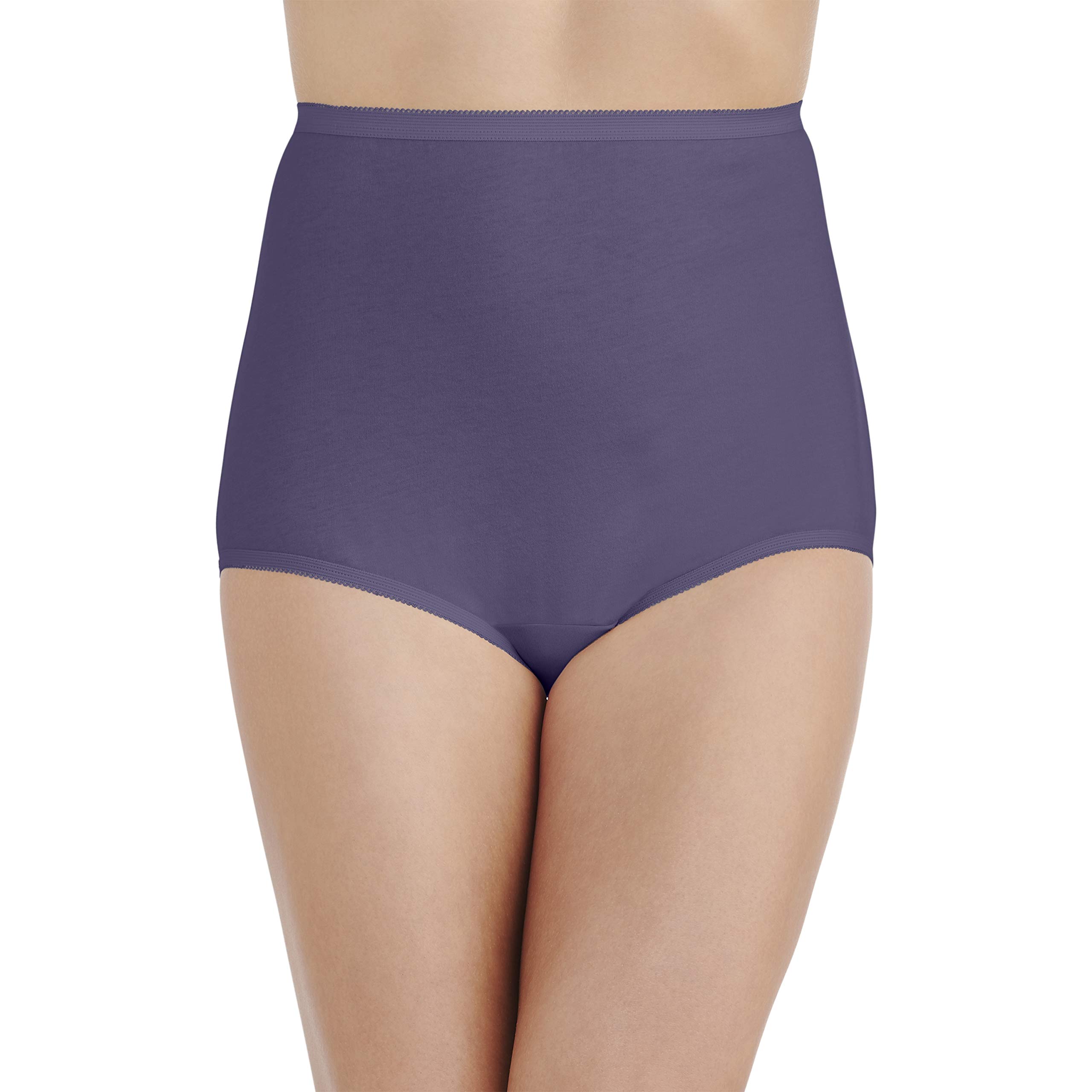 Vanity Fair Women's Perfectly Yours Tailored Cotton Brief Panty - Soft Comfort Underwear for Everyday Wear, Work & Sleep