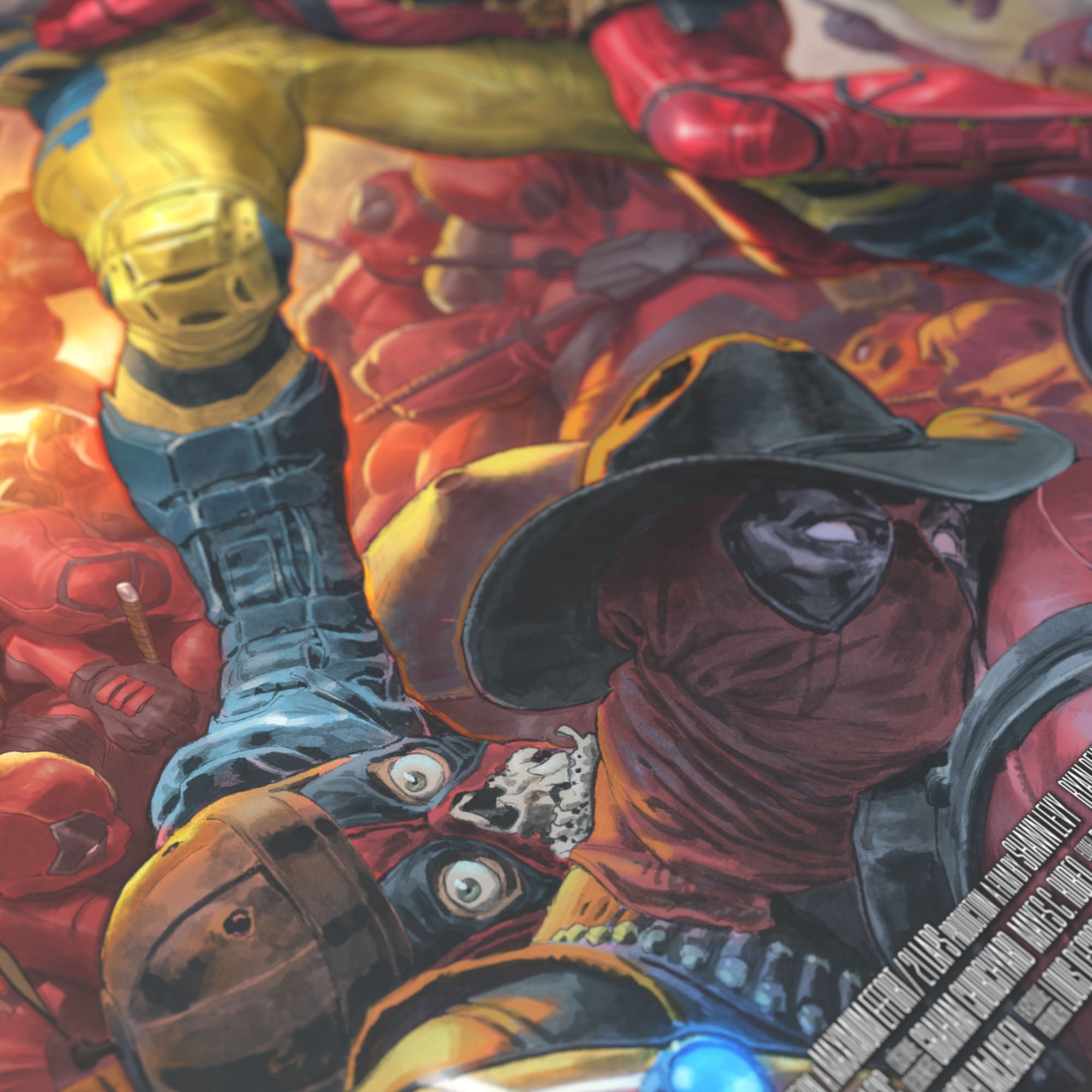 Deadpool & Wolverine Movie Poster - Premium Quality Print for Home, Office & Fan Collection - Perfect for Marvel Fans & Comic Book Decor