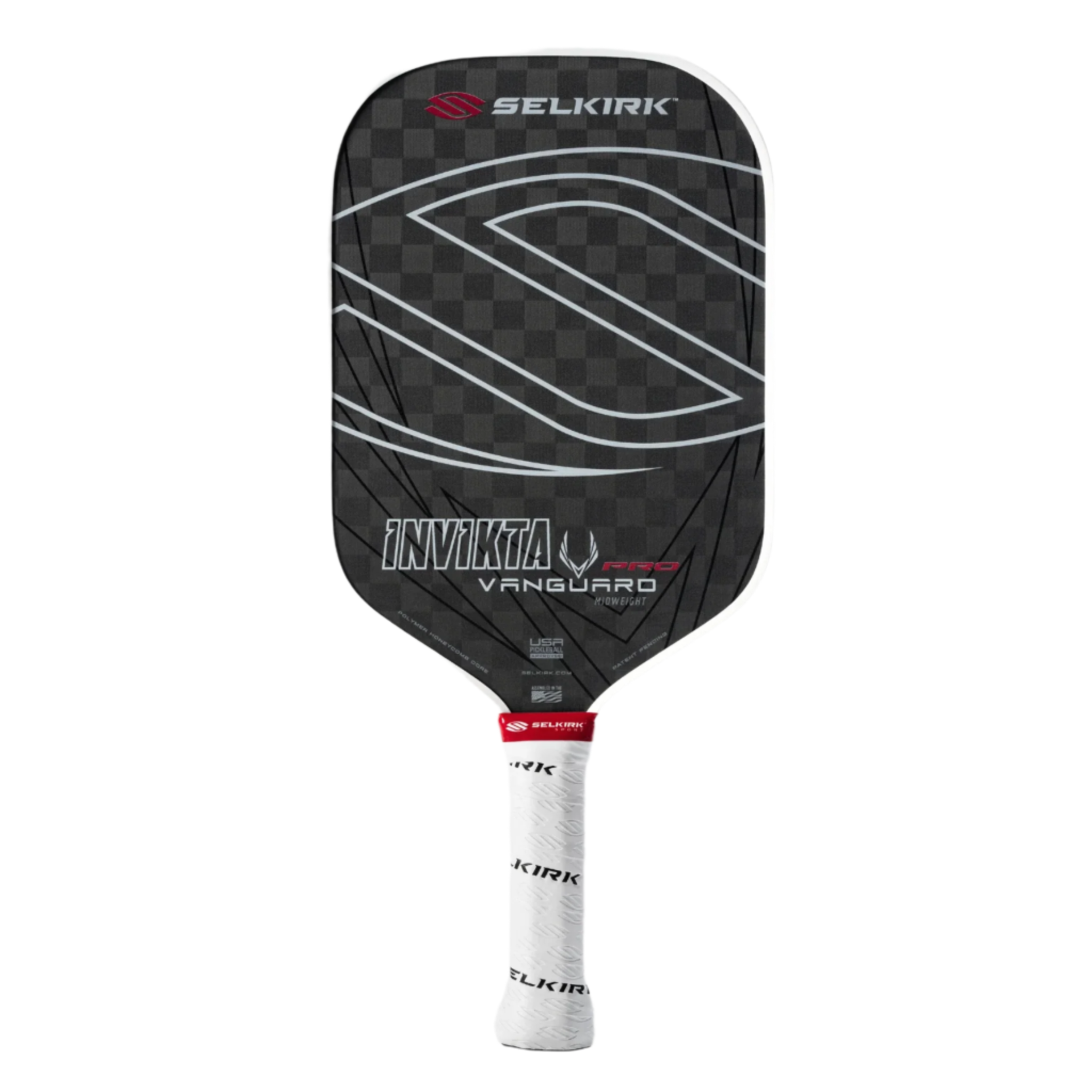 Selkirk Vanguard Pro Invikta Pickleball Paddle - Raw Carbon Fiber Face for Power & Control | Perfect for Competitive Play & Outdoor Pickleball Games