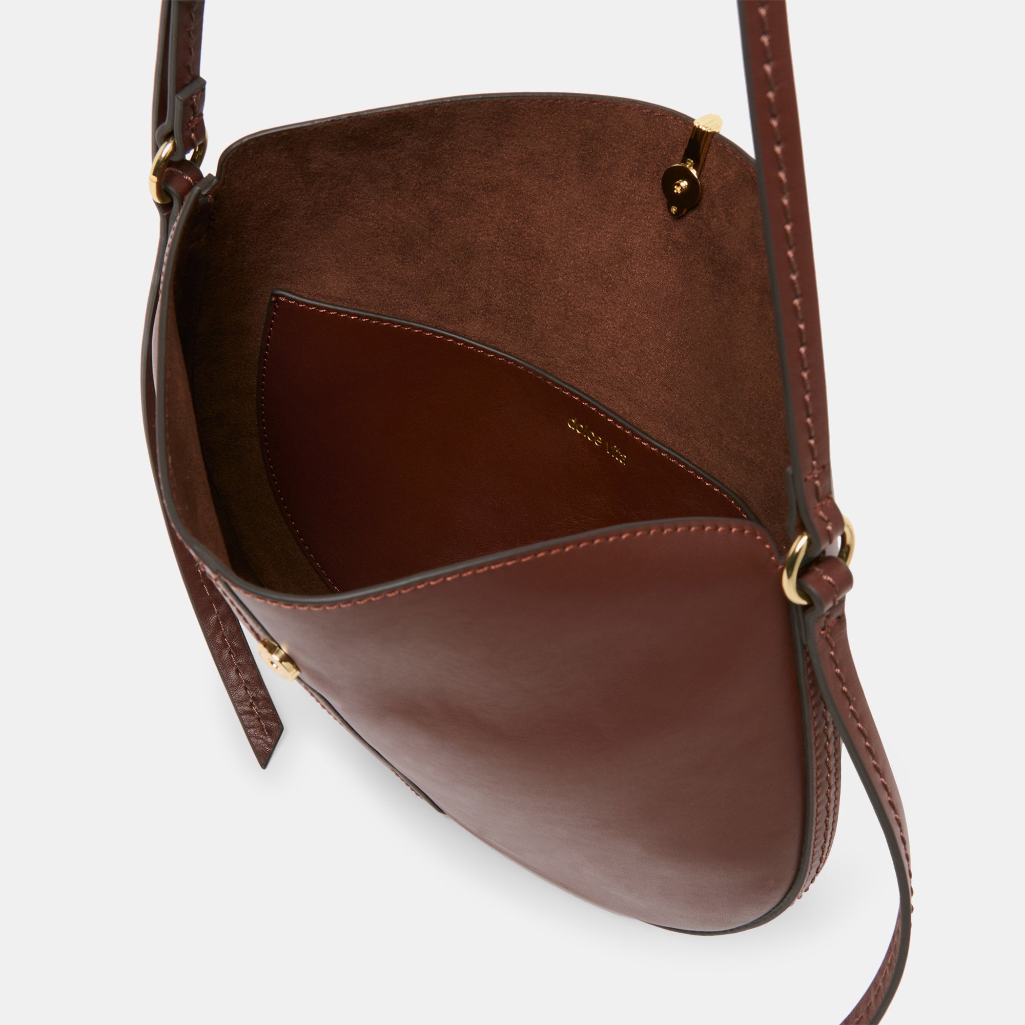 BURANO Crossbody Bag - Genuine Brown Leather Handbag for Women | Stylish & Durable Everyday Purse for Work, Travel & Shopping