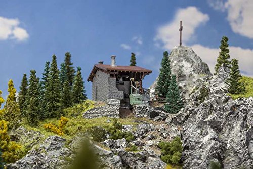 Faller 232372 N Scale Model Train Goods & Passenger Ropeway Building Kit - Perfect for Model Railroad Scenery & Train Layouts