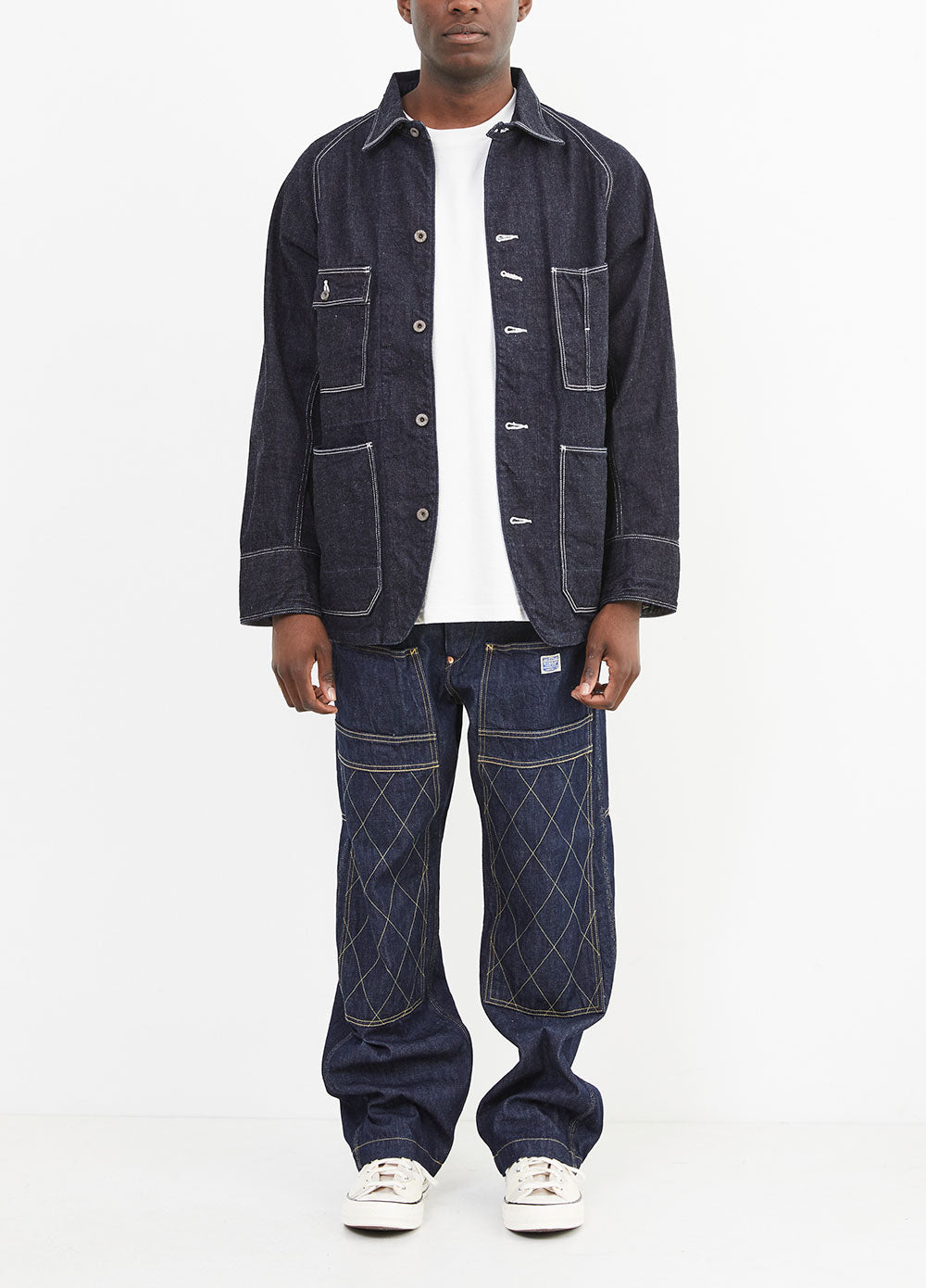 12Oz Denim Cactus Coverall - Durable Workwear for Outdoor Adventures, Gardening & Farm Work - Heavy Duty Denim Overalls for Men & Women