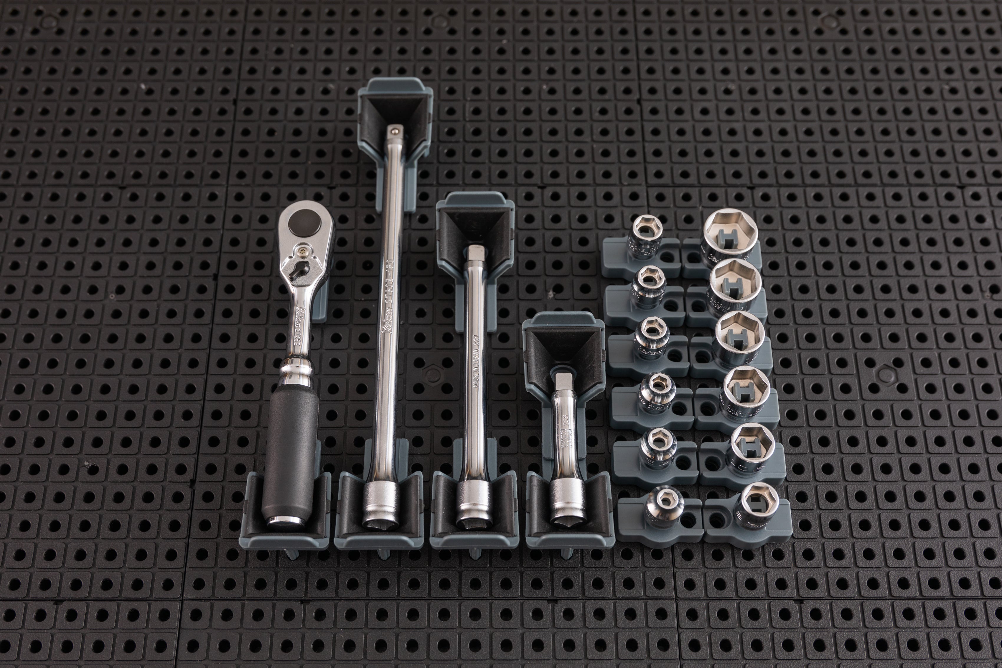 Koken Tools 1/4 Inch Drive Socket Set - Professional Mechanic Tool Kit for Automotive Repair & DIY Projects - Perfect for Home Garage, Car Maintenance & Engine Work
