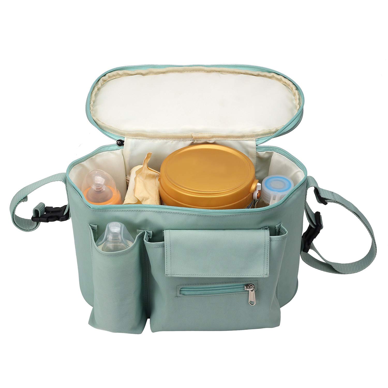 **Waterproof Multi-Functional Baby Stroller Bag - Large Capacity Mummy Diaper Bag for Travel, Shopping & Outdoor Activities**