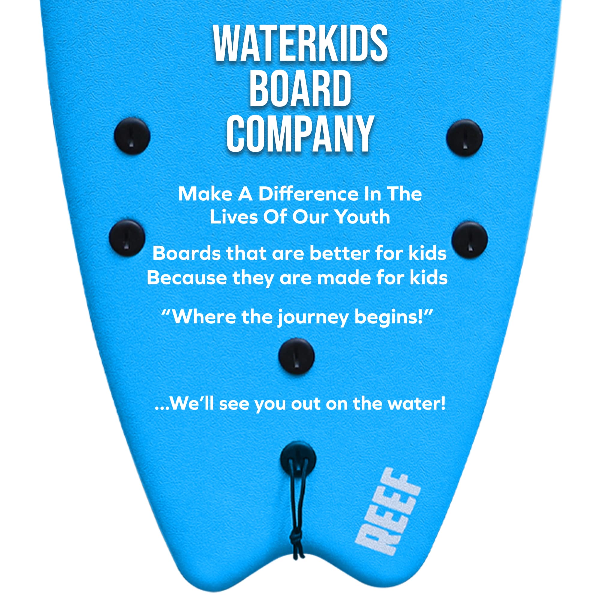 5'6 Reef Kids Surfboard with Leash - Soft Top Foam Core Beginner Surfboard for Children | Classic Fish Shape Design for Easy Wave Catching & Learning | Perfect for Beach Vacations, Surf Lessons & Summer Fun