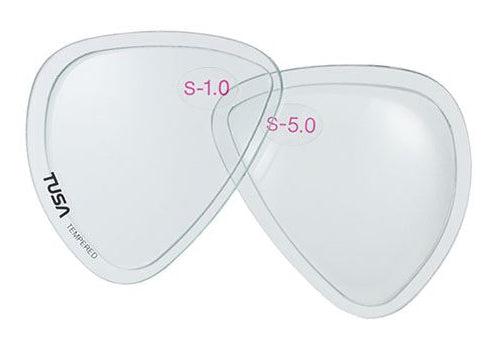 TUSA MC211 Prescription Dive Mask Left Lens - Perfect for Scuba Diving, Snorkeling & Underwater Photography