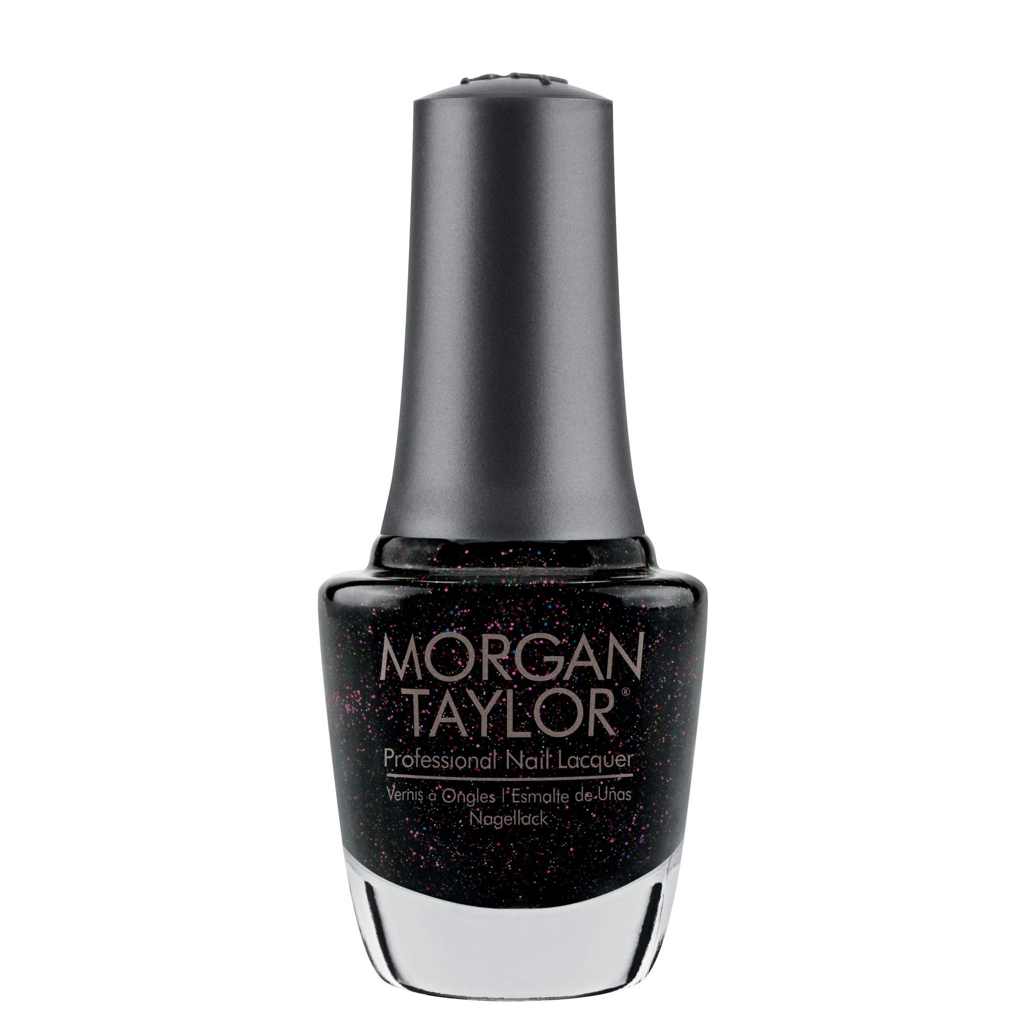 Morgan Taylor Professional Glitter Nail Polish - Long Lasting Nail Lacquer with Shimmer & Sparkle (0.5 oz) - Perfect for Salon Quality Manicures, Parties & Special Occasions