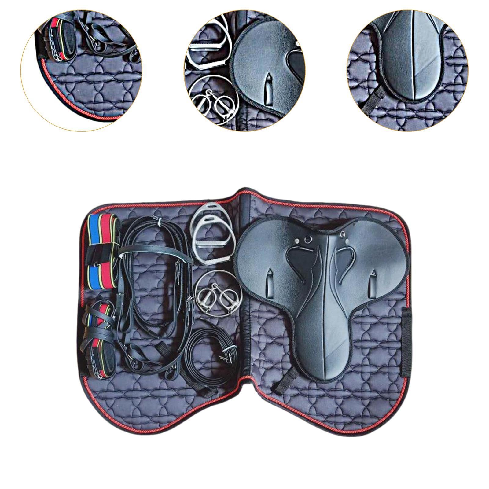 Premium Horse Riding Equipment Bundle – Durable Saddle, Bridle & Grooming Kit for Equestrian Training, Trail Riding & Show Jumping