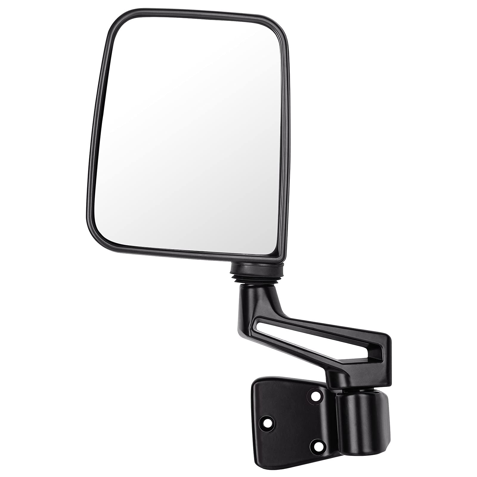 ECCPP Replacement Exterior Mirrors for 1987-1994 Jeep Wrangler with Half Door - Driver Side (Part# 55027208) | Compatible with 1995, 1997-2002 Models | Durable Auto Parts for Off-Roading & Daily Driving