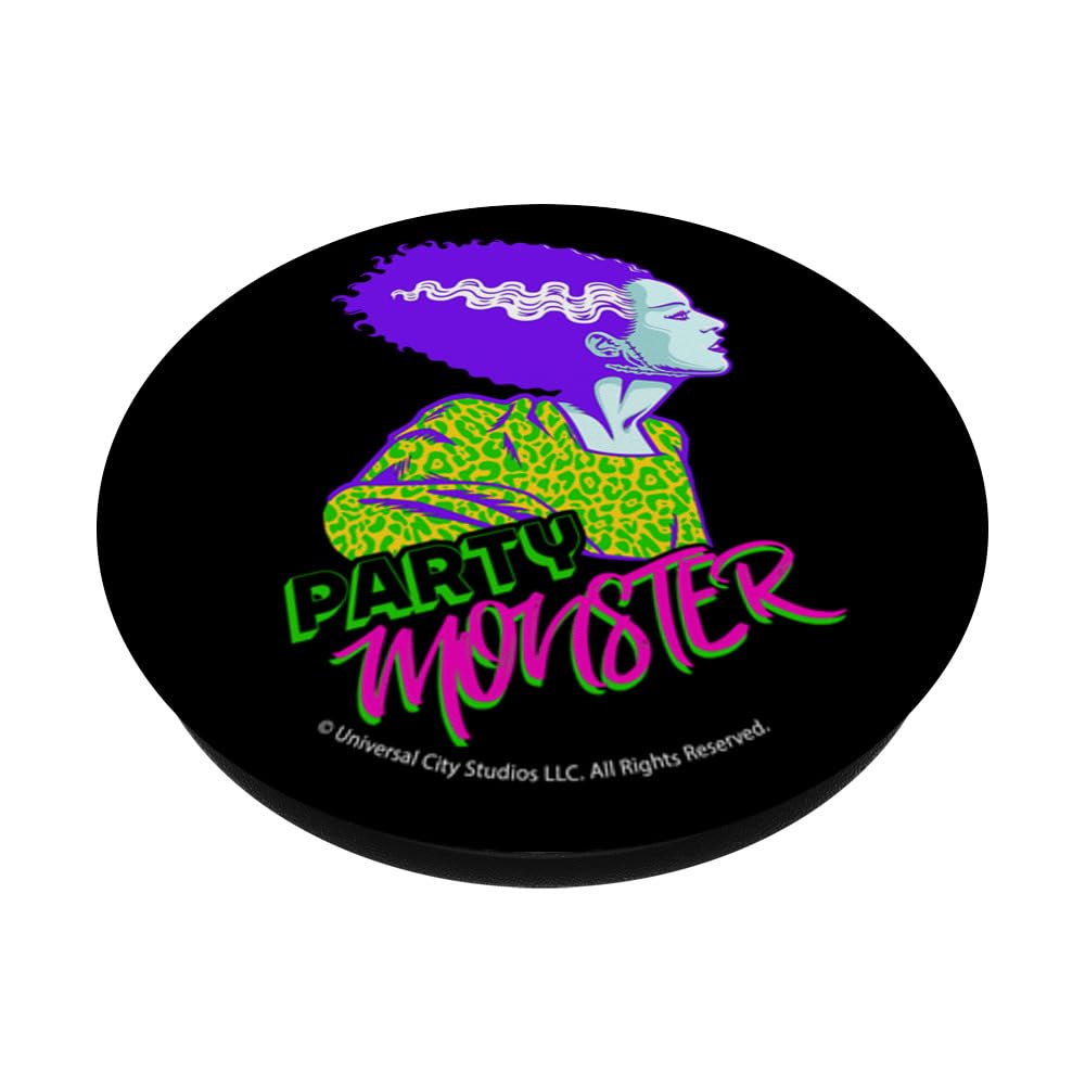 Bride of Frankenstein PopSockets PopGrip - Swappable Phone Grip & Stand for Halloween Parties, Cosplay & Horror Movie Nights - Compatible with iPhone & Android