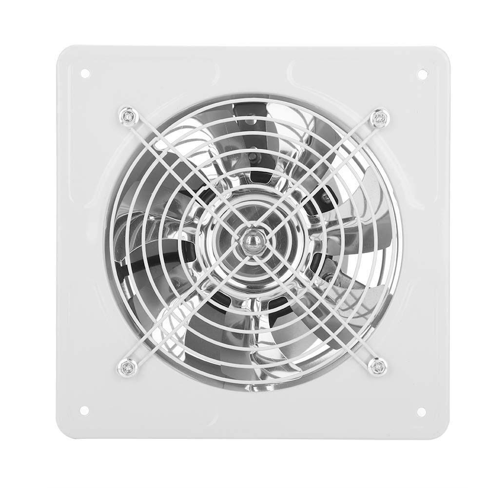 40W 220V Window Fan with Reversible Airflow - Wall Mount Ventilation Fan for Kitchen, Garage & Air Vent - White | Perfect for Home Cooling & Air Circulation
