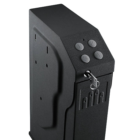 GunVault SV500 SpeedVault Quick Access Biometric Handgun Safe - Secure Pistol Storage for Home, Car & Nightstand - Fast Fingerprint Access for Emergency Protection