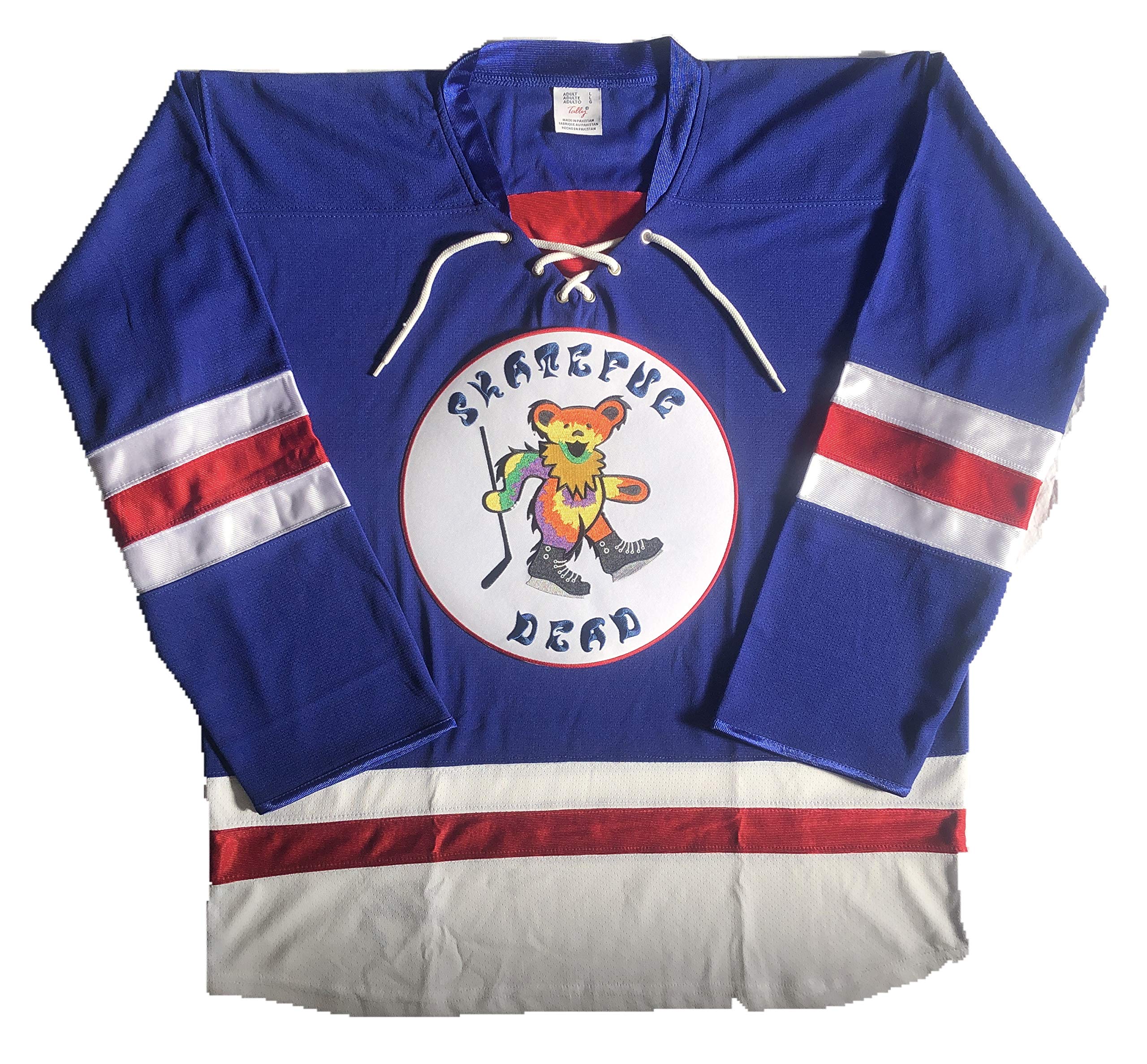 Custom Dead Hockey Jerseys with Name & Number - 2 Colors & 10 Sizes Available | Perfect for Hockey Fans, Players & Gifts | Game Day, Cosplay & Collectibles