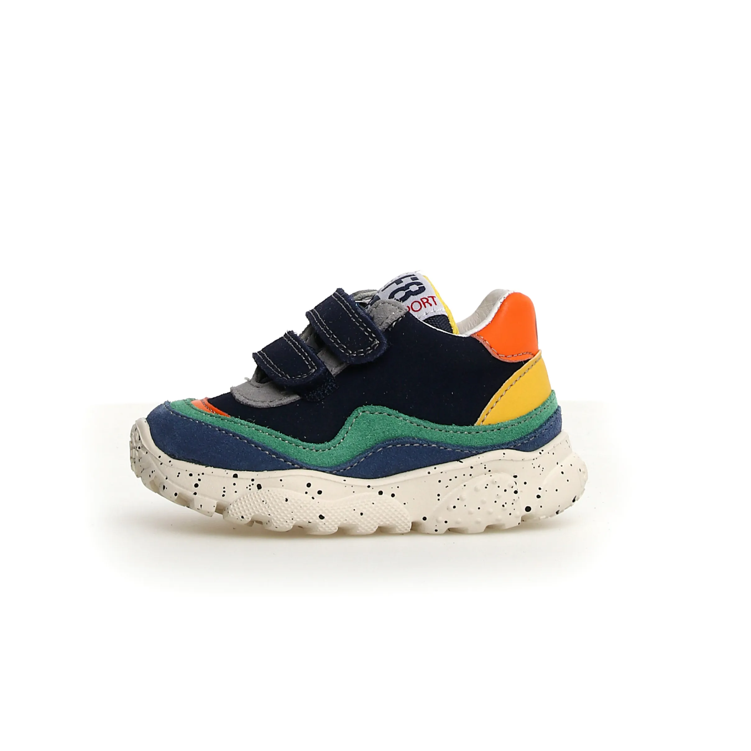 Falcotto Amantea VL Kids Sneakers for Boys & Girls - Navy, Azure, Green | Comfortable & Stylish for School, Play & Everyday Wear