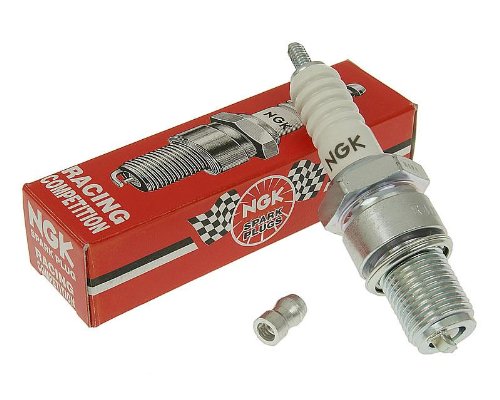 NGK BR9EG 3230 Spark Plug Set (2-Pack) - High Performance Iridium Replacement for Motorcycles & ATVs - Perfect for Racing, Off-Road & Daily Commuting