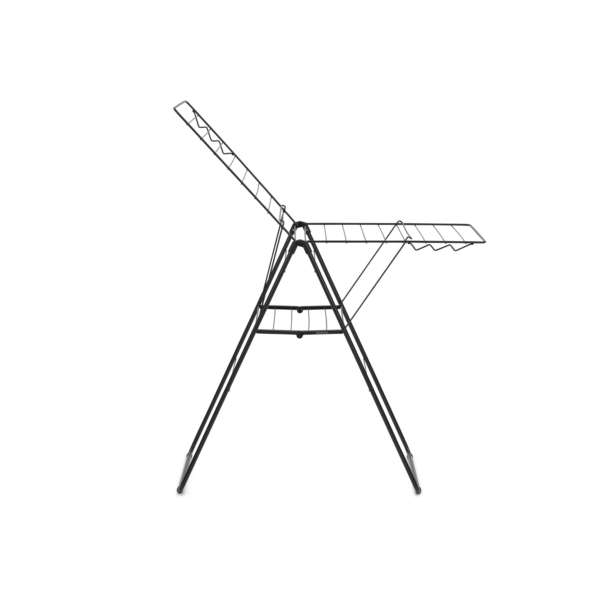 20 Meters Black HangOn Drying Rack for Clothes - Space Saving Laundry Rack for Apartments, Balcony & Outdoor Use
