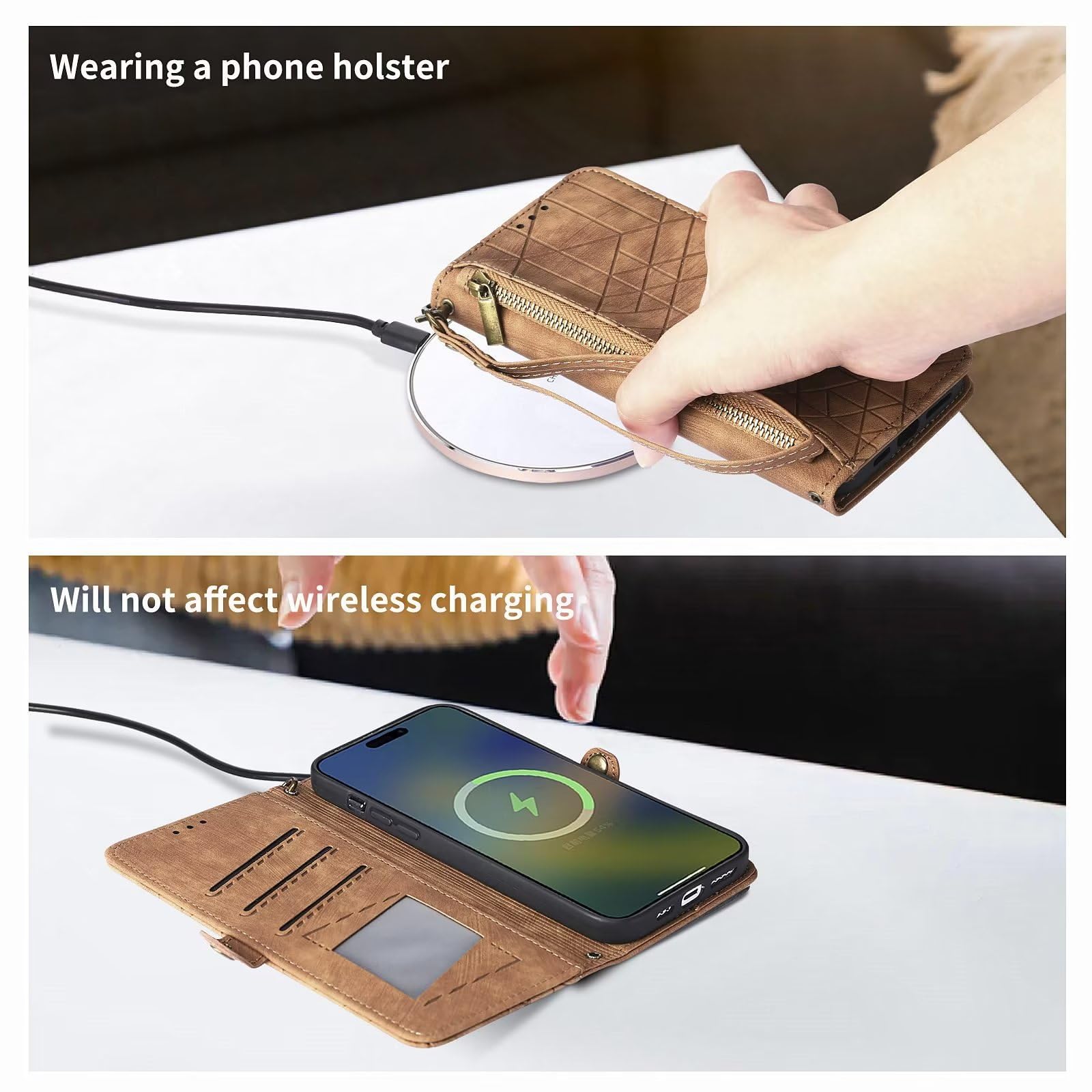Magnetic PU Leather Wallet Case for Huawei P30 - Slim Flip Phone Cover with Card Slots & Secure Closure | Perfect for Business, Travel and Everyday Use