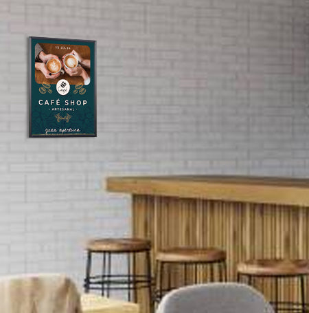 8.5x14 Poster Frame - SwingFrame Wide Face Display for Art, Photos & Posters - Perfect for Home, Office & Gallery Decor