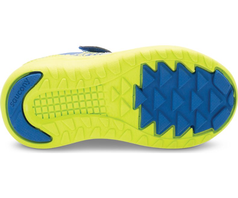 Saucony Blue Monster Baby Jazz Lite A/C Sneakers for Toddlers & Infants - Comfortable Walking Shoes for Boys & Girls - Perfect for Playtime, Daycare & First Steps