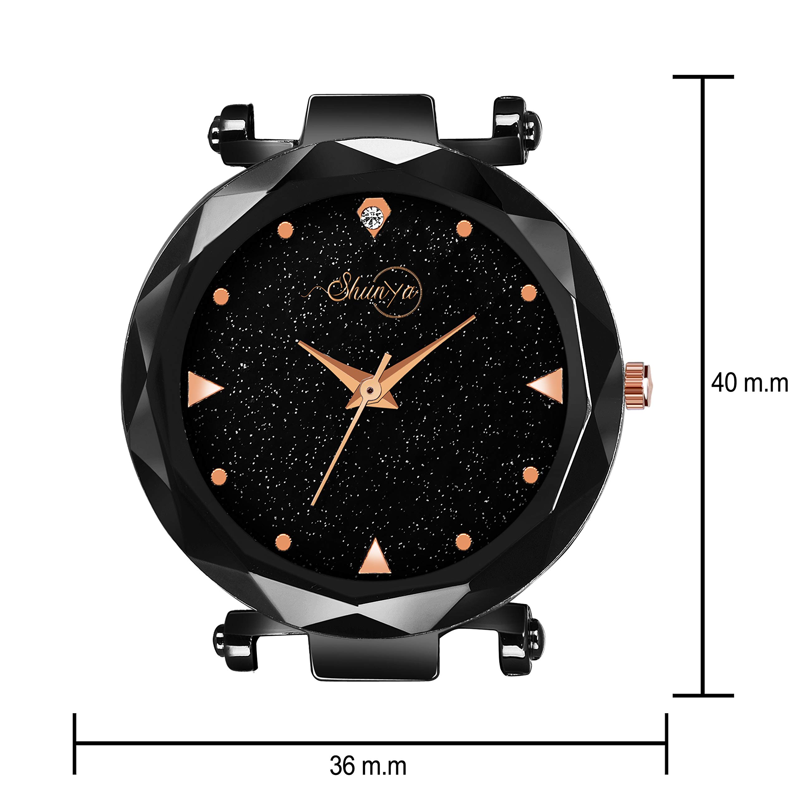 Starry Sky Quartz Watch for Girls - Elegant Analog Timepiece for School & Parties
